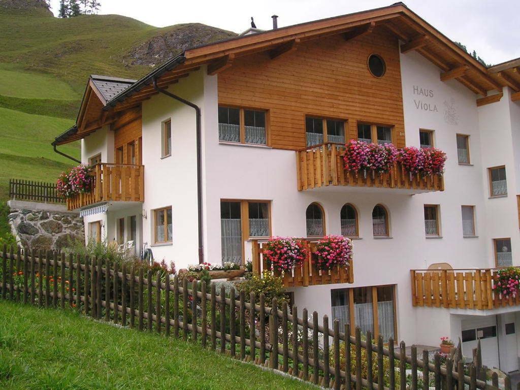 Apartamento Haus Viola Samnaun Exterior foto