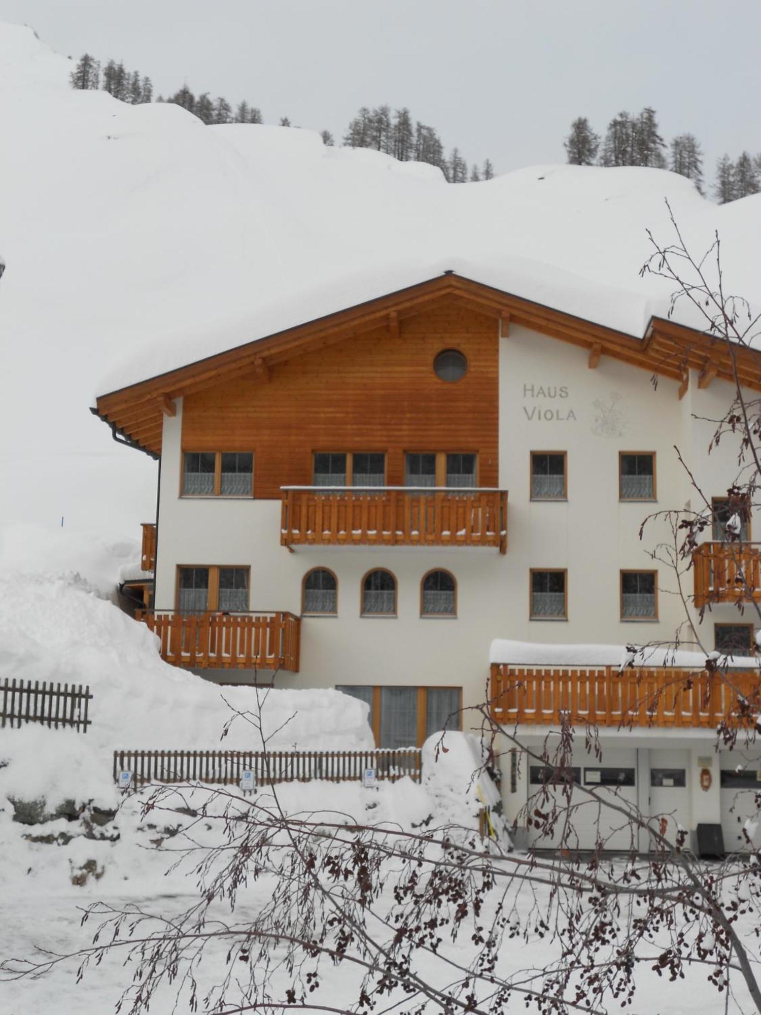 Apartamento Haus Viola Samnaun Exterior foto