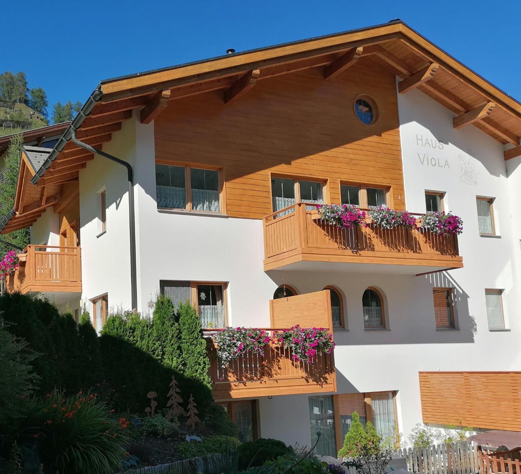 Apartamento Haus Viola Samnaun Exterior foto